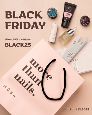 🖤 BLACK FRIDAY 🖤 zľava 25% s kódom: BLACK25 💅 Najväčší nechtový sviatok roka je tu! A ty môžeš mať všetky svoje obľúbené...