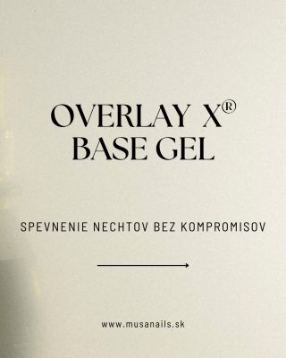 ✨ Overlay X Base Gel je ideálnou voľbou pre manikérky, ktoré vyžadujú vysokú priľnavosť, profesionálnu manipuláciu a...